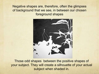 Negative Shape Example Negative Space | PPTX