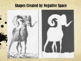 Shapes Created by Negative Space<br />