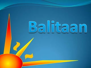 Negative temp-balitaan -4th grading -3rd year