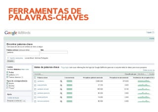 FERRAMENTAS DE
PALAVRAS-CHAVES
 