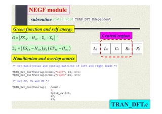 The Non-Equilibrium Green Function (NEGF) method | PDF