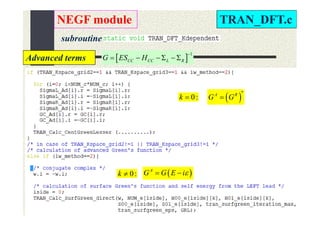The Non-Equilibrium Green Function (NEGF) method | PDF