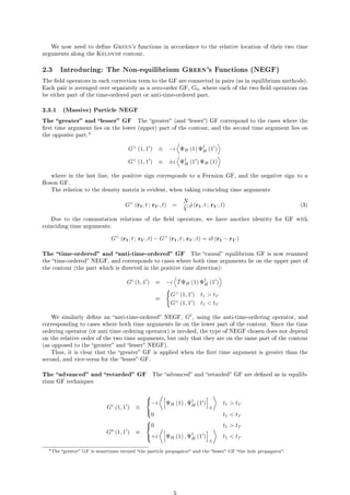 Introduction to the Keldysh non-equlibrium Green's function technique | PDF