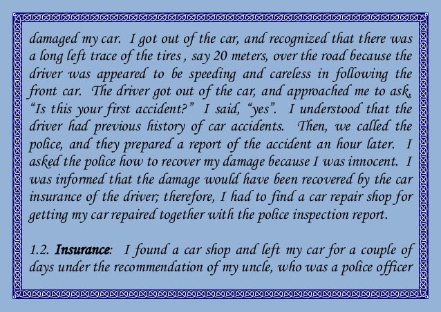 Negligence essay