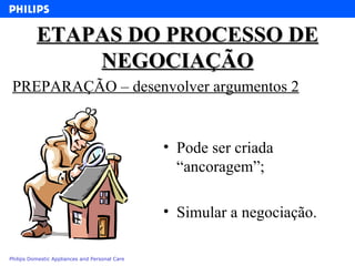 ETAPAS DO PROCESSO DE NEGOCIAÇÃO Pode ser criada “ancoragem”; Simular a negociação. PREPARAÇÃO – desenvolver argumentos 2 