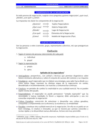 Negociación