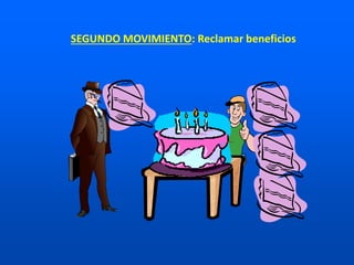 SEGUNDO MOVIMIENTO: Reclamar beneficios
 