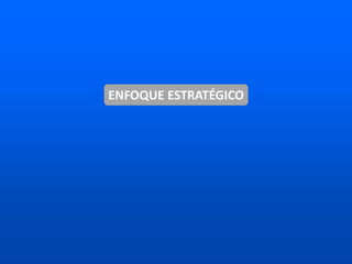 ENFOQUE ESTRATÉGICO
 