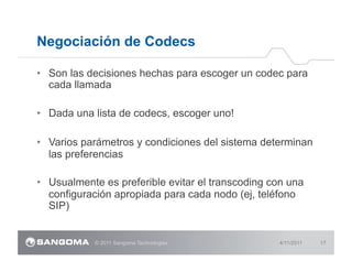 Negociacion de codecs en asterisk | PDF