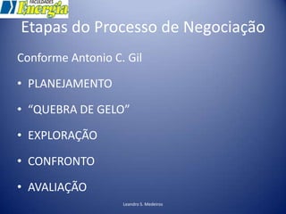 Negociação e Conflito Gerencial