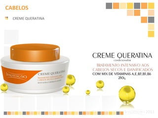 CREME QUERATINA CABELOS 