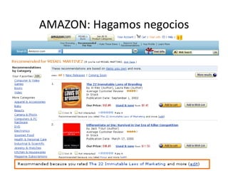 AMAZON: Hagamos negocios
 