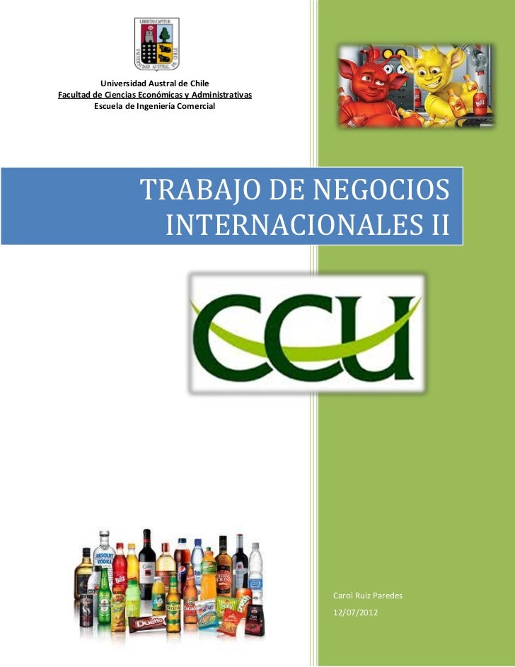 cadena de valor ccu negocios inter ii cadena de valor ccu negocios inter ii
