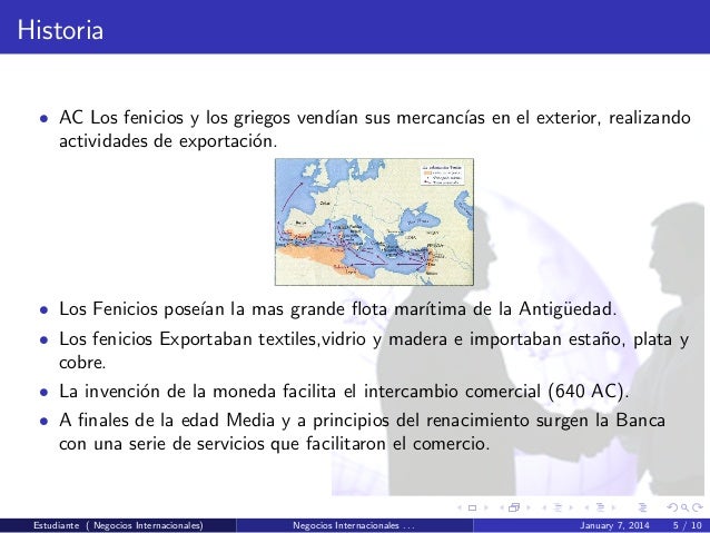 Negocios internacionales