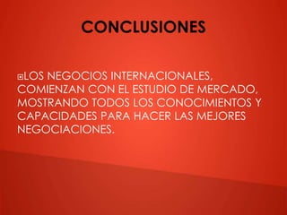 Carrera Negocios Internacionales Carrera Negocios Internacionales