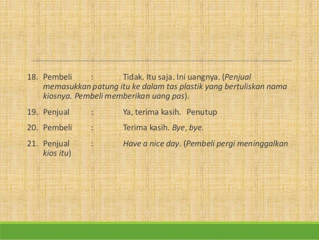 Teks Negosiasi (Bahasa Indonesia) Citra Pramita