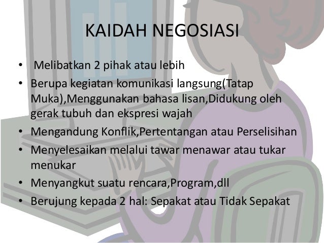 Materi Negosiasi Kelas X