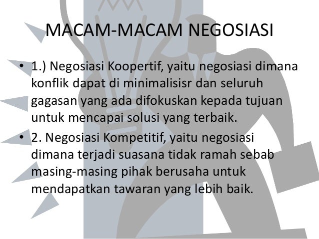 Materi Negosiasi Kelas X