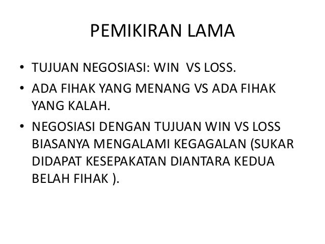 Negosiasi bisnis