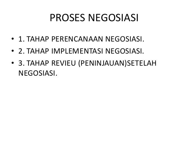 Negosiasi bisnis