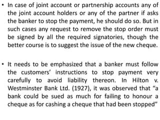 Example. W drew a cheque crossed 'not negotiable' in blank and handed it to his clerk to fill in the amount and the name of the payee. The clerk inserted a sum in excess of her authority and delivered the cheque to P in payment of a debt of her own.  Is W liable to P?(Wilson & Meesonv. Pikering, (1946)) 