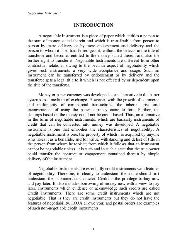 Bills of exchange under negotiable instrument act, 1881 image