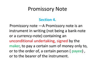Negotiable Instrument Act 1881 by shahab ud din | PPTX