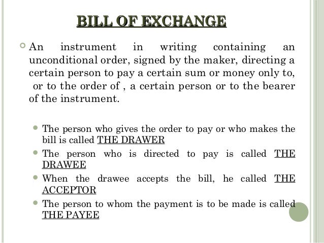 02 pay number bill MERCANTILE BBA 5  instrument SEM act, 1882 Negotiable LAW
