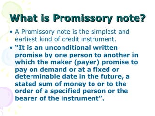 Negotiable Instruments | PPT