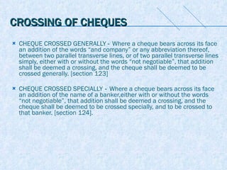 Parallel Cheque Negotiable+instruments+act+1881 | PPS