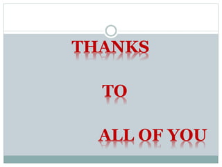 THANKS
TO
ALL OF YOU
 