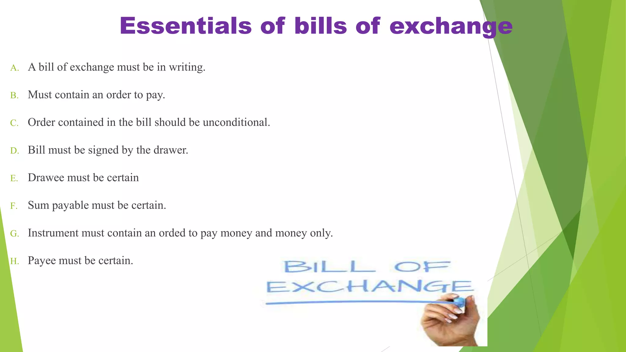 MEANING,DEFINITION, FEATURES OF NEGOTIABLE INSTRUMENTS, HOLDER AND