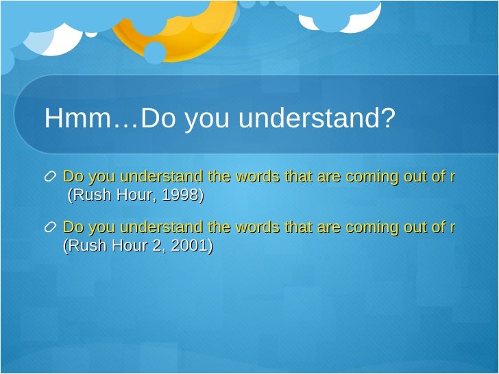 negotiating meaning