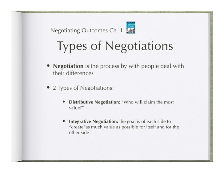 Negotiating presentation pp