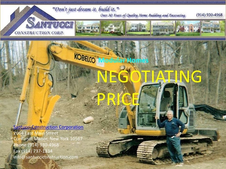 Negotiating Price With New Home Builders Negotiating Price With New Home Builders