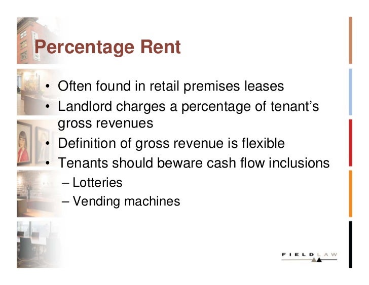 Negotiating The Commercial Lease(Slides)