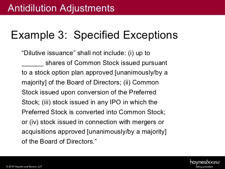 How to negotiate pre-ipo stock options
