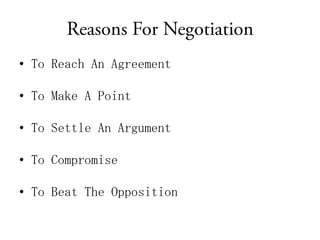 Negotiation,Definition,Types, Preparation Of Negotiation,Duties Of ...
