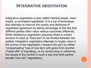 Negotiation | PPTX