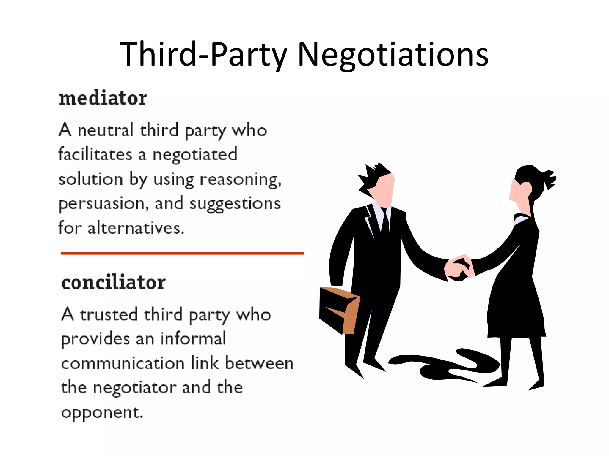 Common mistakes to be avoidedInadequate PreparationIgnoring the give/get principleUse of intimidating behavior.Impatience.Loss of temper.Talking too much, listening too little, and remaining indifferent to body language. Arguing instead of influencing. Ignoring conflict.