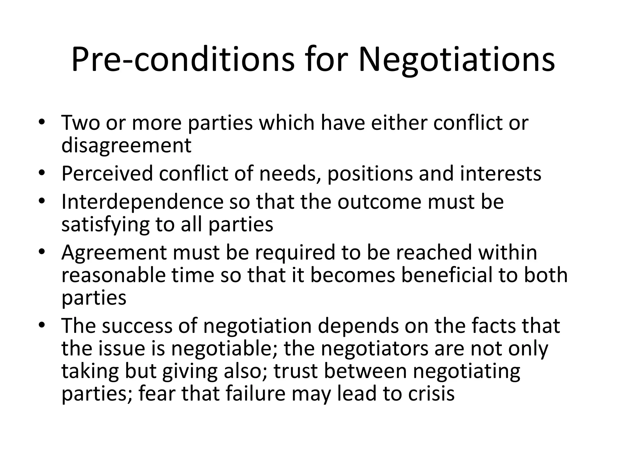 Importance of NegotiationDynamic nature of businessInterdependenceCompetitionInformation ageGlobalisation