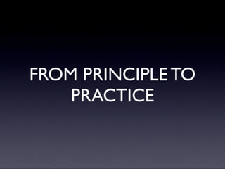 “Getting to Yes” - Principled Negotiation