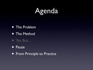 “Getting to Yes” - Principled Negotiation