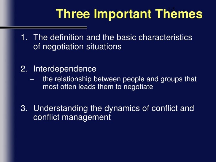 Negotiation Ch 1 Introduction Sav Lecture