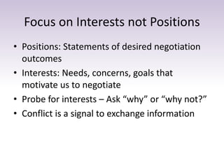 Negotiation skills | PPTX