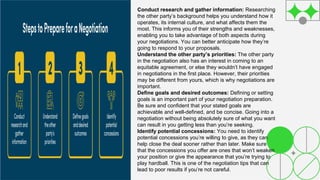 Negotiation skills in workplace to create win win situation | PPTX