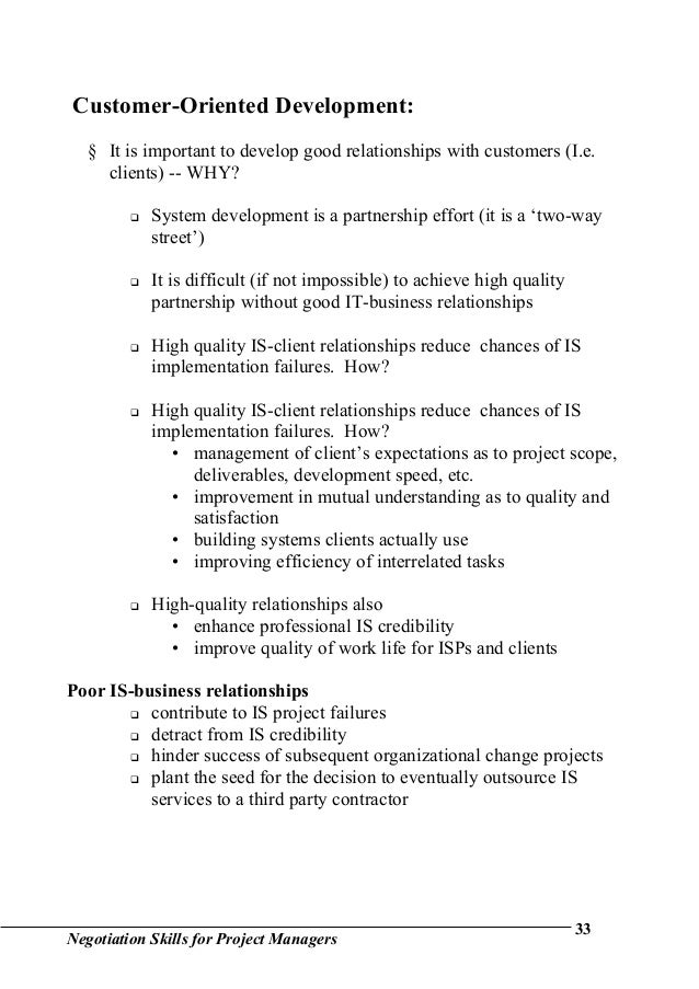customer oriented skills