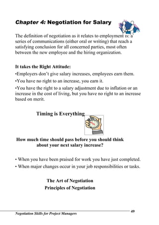 Negotiation Skills For Project Managers | DOC