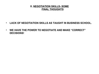 Negotiation Skills for the Credit Manager | PPT