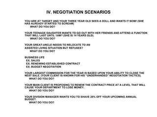 Negotiation Skills for the Credit Manager | PPT
